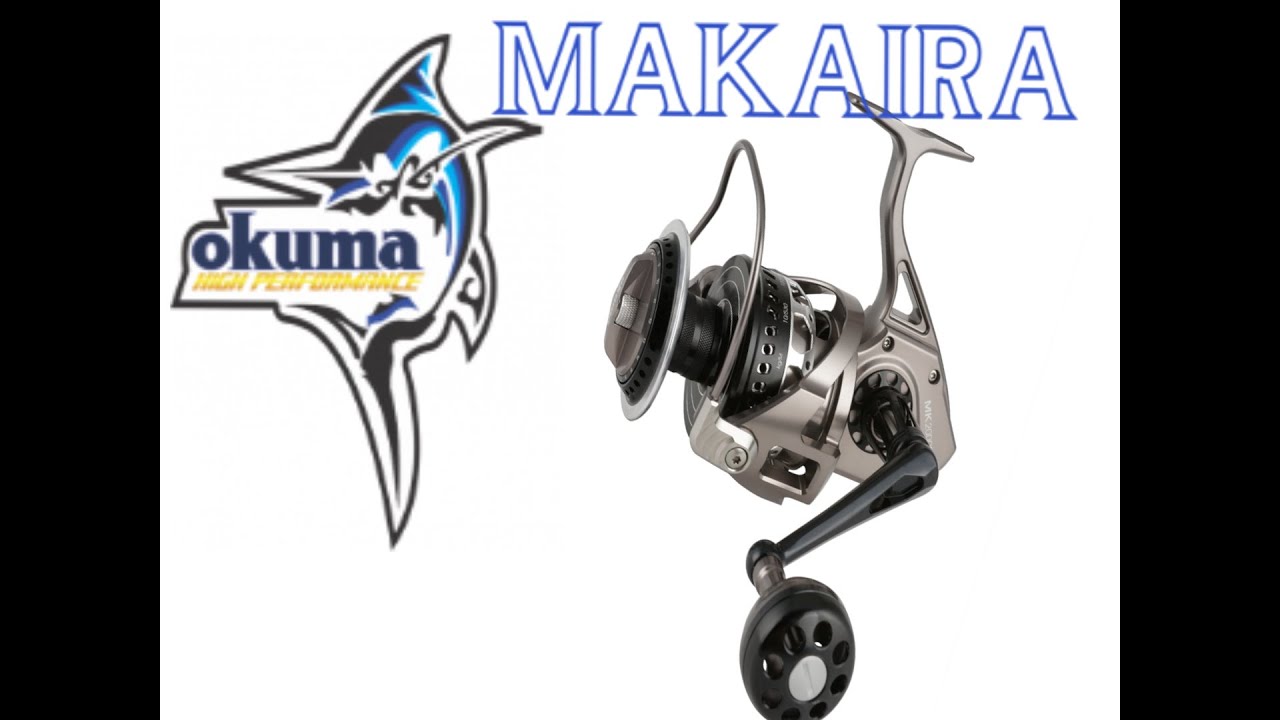 Inventive Fishing New Product Introduction: Okuma's Makaira Spinning Reel.  