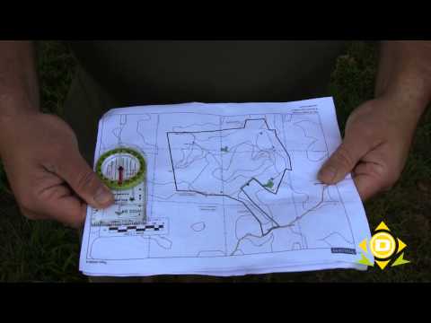 Orienting a Map and Compass