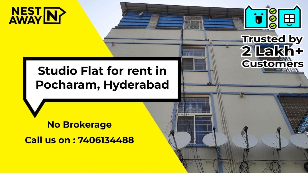 Studio Flat for rent in Pocharam, Hyderabad Bachelors 2months