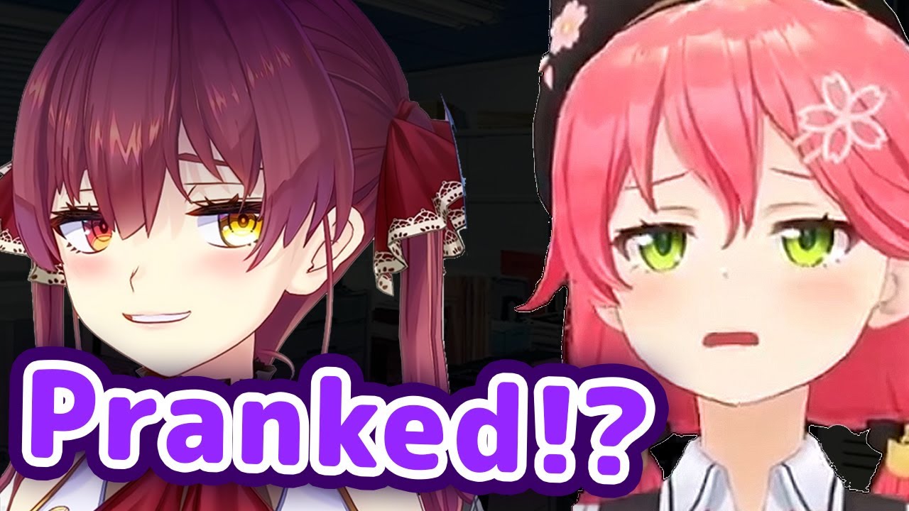 Marine Pranked Miko IRL and It Was Really Cute 【ENG Sub/Hololive】