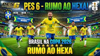 PES 6 INFINITY PATCH 26 SERIE RUMO AO HEXA!! #10 QUARTAS!!
