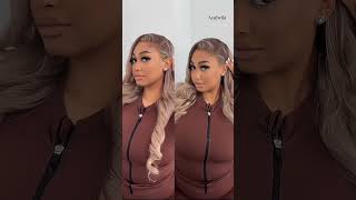 This ash blonde with layers? 😍  #arabellahair  #wigs #layerstyle #haircolor