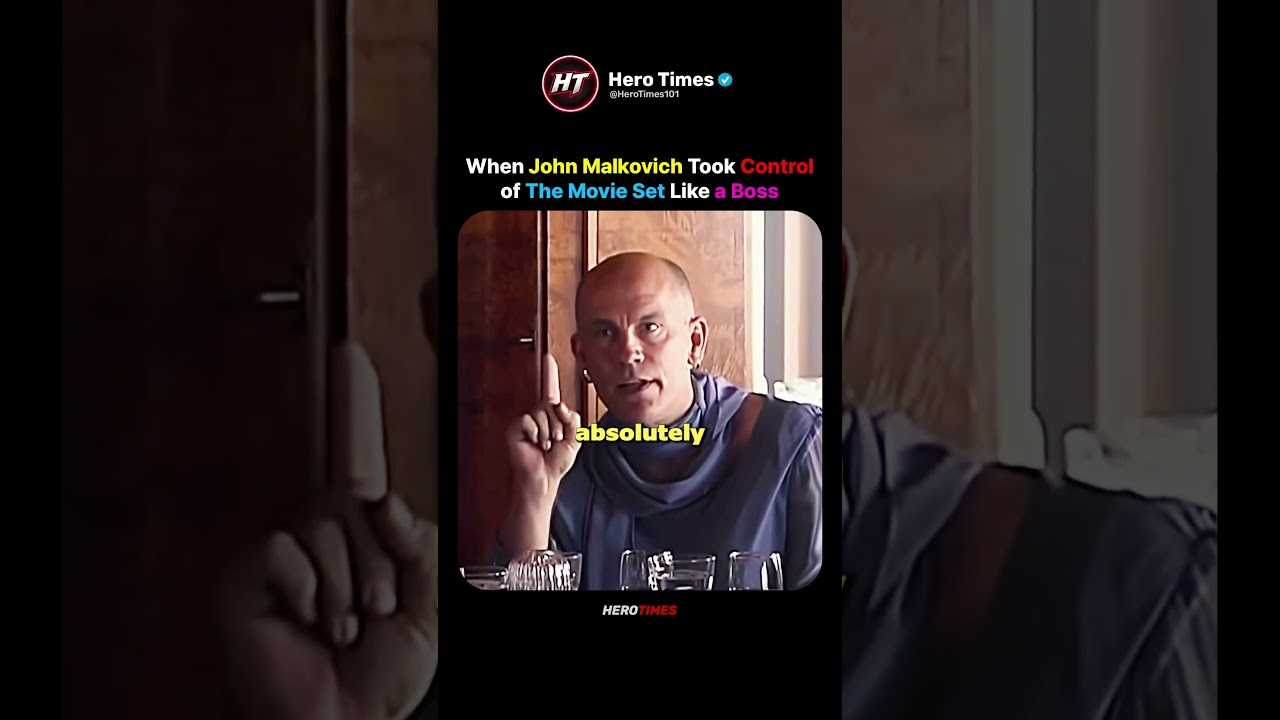 When John Malkovich Spoke Like a Boss 😳😂