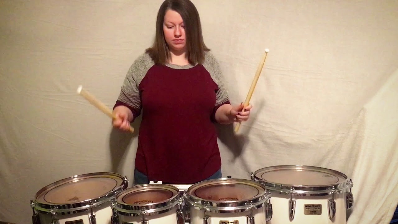  Magic Carpet Ride Marching Tenor Drum Cover YouTube