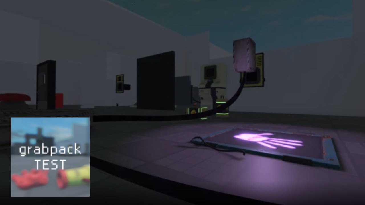A grabpack test( Roblox )