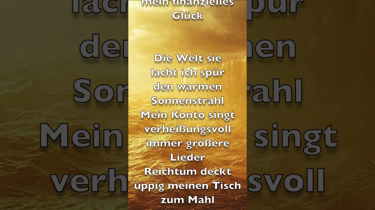 Schlager Meditation für mehr Reichtum