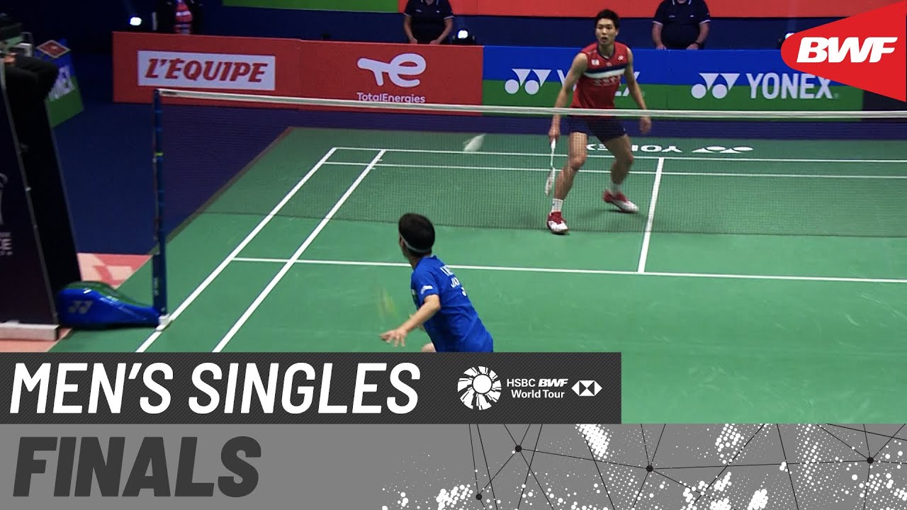 YONEX French Open 2021 | Kanta Tsuneyama (JPN) vs Chou Tien Chen (TPE) [4] | Finals