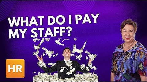 I am not sure what to pay staff?  How do I figure this out? Phoebe Kitto explains