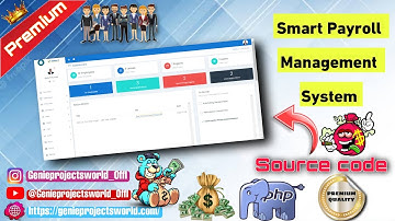 💰Payroll and HR Management System | Source Code with Report | Genie Projects World