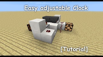Easy adjustable Clock 2 - 256s [Tutorial] Minecraft 1.5