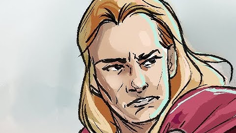 How to Draw Thor Love and Thunder | Draw & Color Tutorial