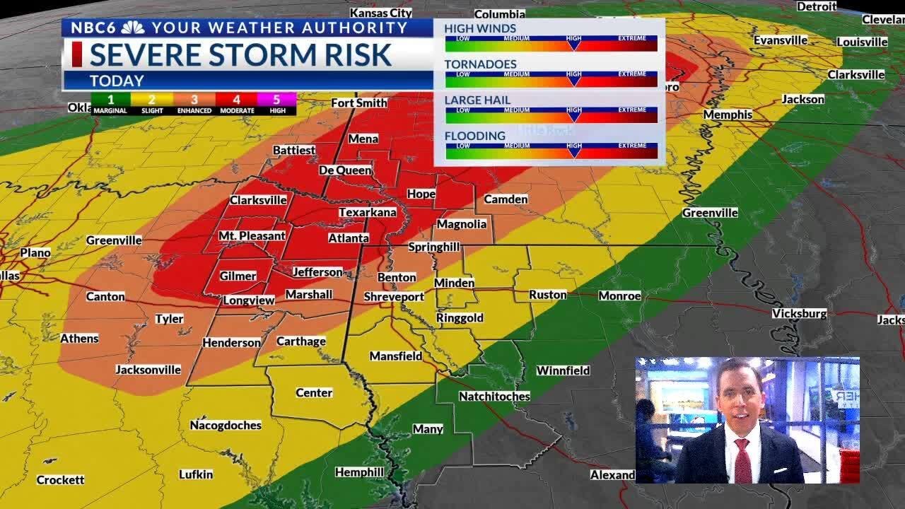 Significant SEVERE STORMS likely Friday and Saturday - YouTube