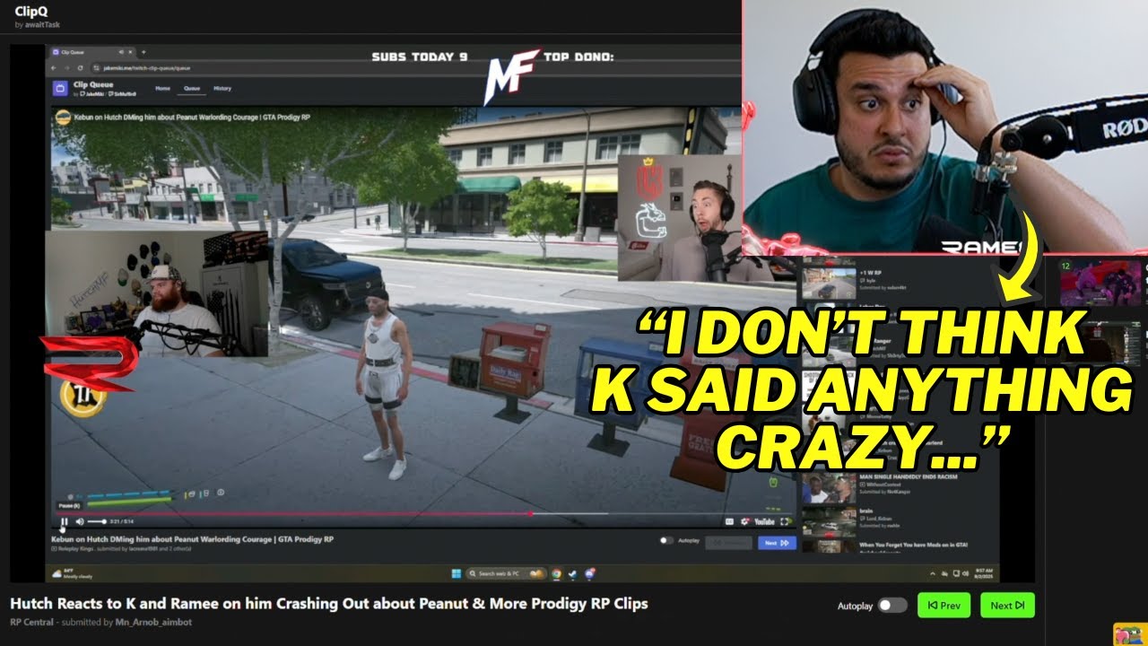 Ramee Reacts to Hutch's Response to Being Called Out for His Rants and More!  | Prodigy 2.6 | GTA