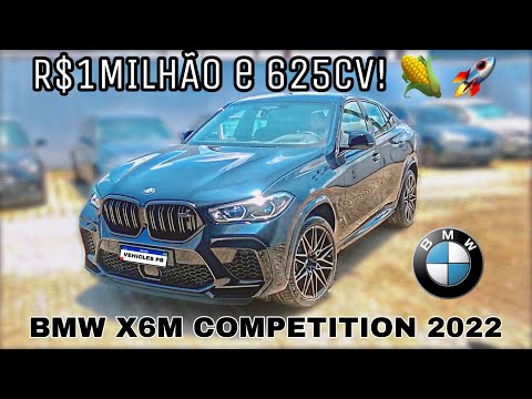 Vídeo do X6 M Competition 4.4 V8 2022