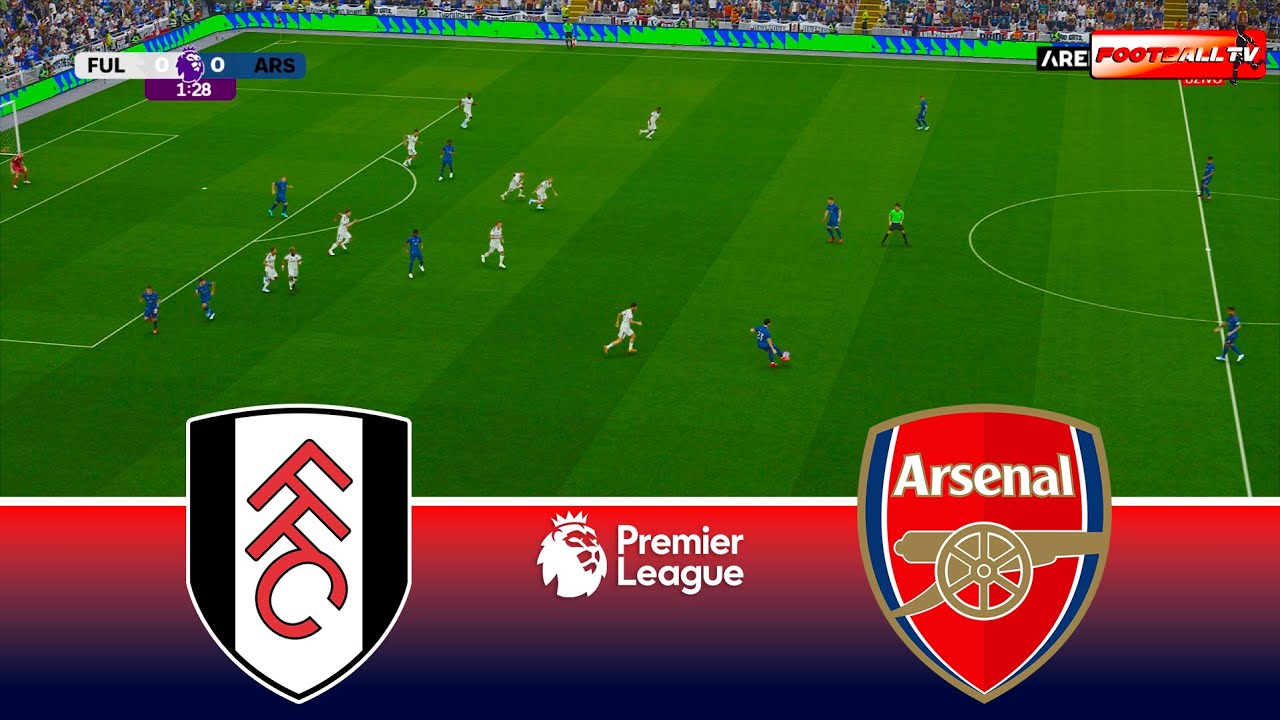 Fulham vs Arsenal - English Premier League 25/26 | Full Match All Goals | Pes 21 Gameplay