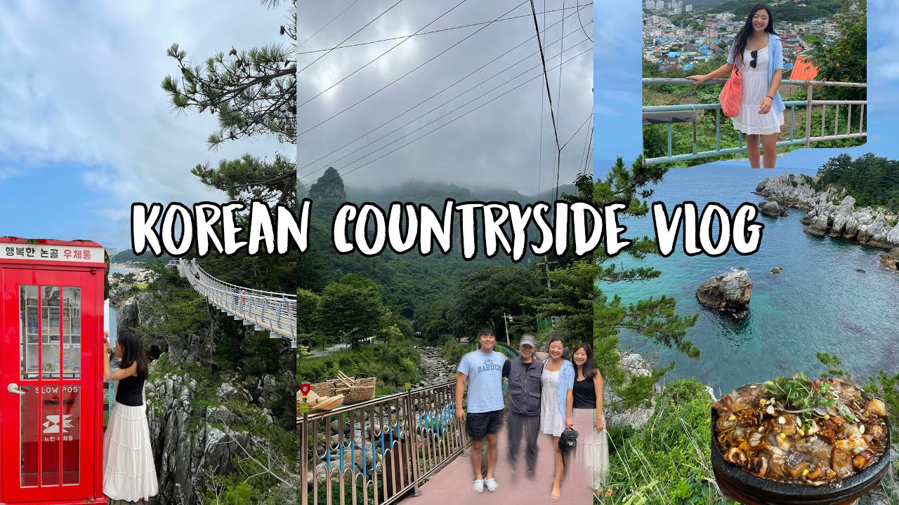 Korea Travel Vlog 2 | exploring DONGHAE (east coast of Korea), coastal town