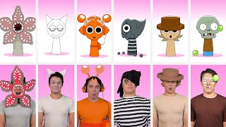 Sprunki 4 Phase 4 Oc The Demogorgon Incredibox In Real Life.