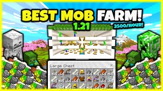 Best Mob Xp Farm Ever Very Fast In Minecraft Bedrock 1.21