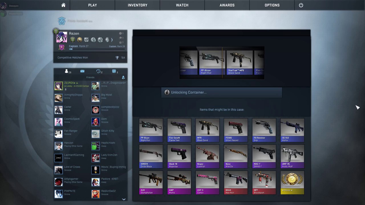 CS:GO - Sports Gloves Omega Unboxing on First Case