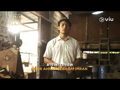 #minViuinterview bersama AMIR AHNAF sebagai Imran #CintaDalamSekam