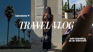 first day in barcelona, solo traveling as an introvert + getting personal  // TRAVEL VLOG