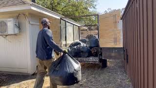 Brush and junk removal in Dallas, Texas!!