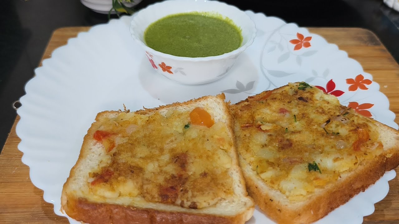 Crispy Bread Potato Toast | Open bread toast |Sandwich Recipe | Aaloo Toast Recipe | Punam's kitchen