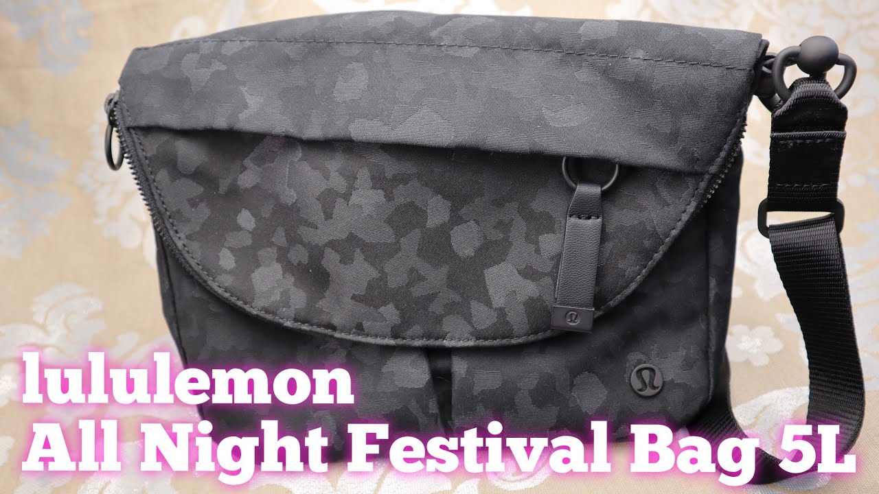 Lululemon All Night Festival Bag 5L Review - NEW Version 