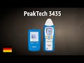 Leitungssuchgerät PeakTech 3435 | TEST | Deutsch