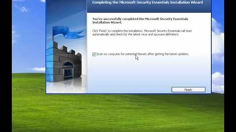 How to download, install, scan and update Microsoft Security Essentials