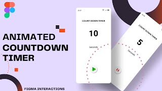 How to Create an Animated Countdown Timer | Figma