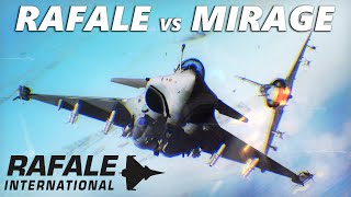 Dassault Rafale Vs Mirage 2000C Dogfight | Digital Combat Simulator | DCS |