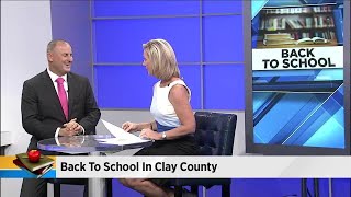 Back to school in Clay County