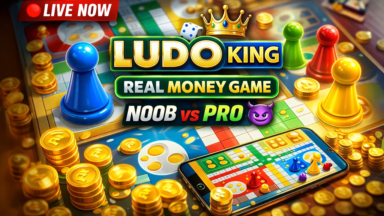 LUDO KING LIVE GAMEPLAY // 4V4 PLAY WITH RANDOM PLAYER // COD IS LIVE // AA JAO SAB