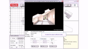 Tutorial - Daylight visualizer camera settings
