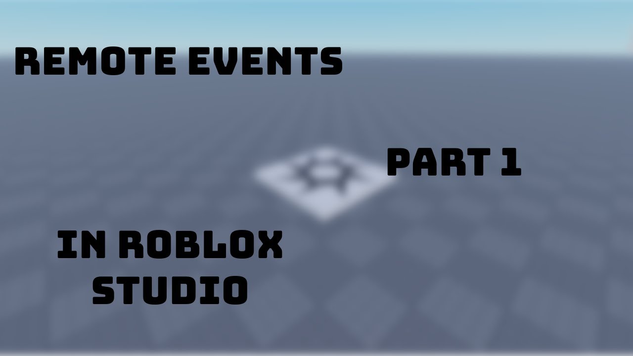 Remote Events in Roblox Studio | #german #robloxstudio #scripting - YouTube