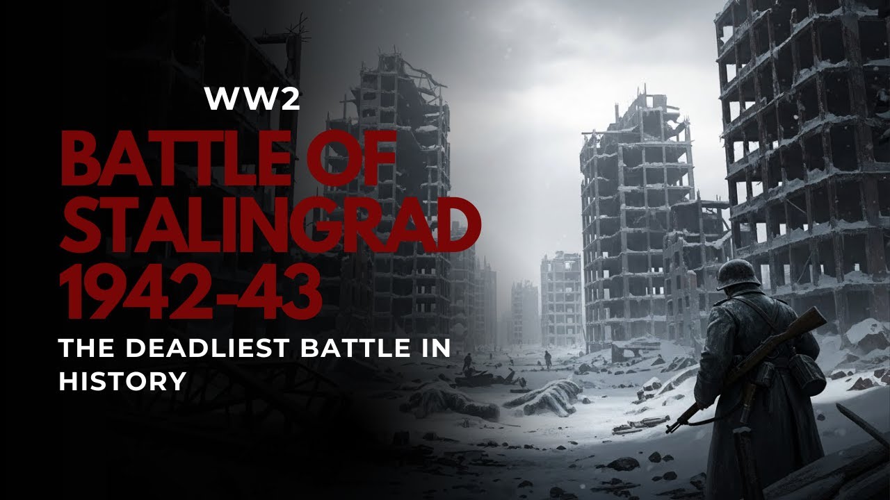 WW2 | Battle of Stalingrad 1942-43: The Deadliest Battle in History ...