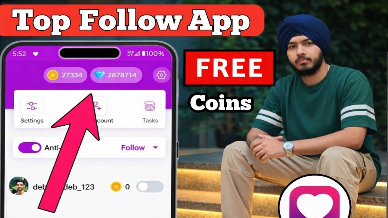 Top follow app new promocode 2026 ❄☃️ How to get unlimited coins in top follow app |  