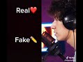 Real👍 fake☝💗(1)