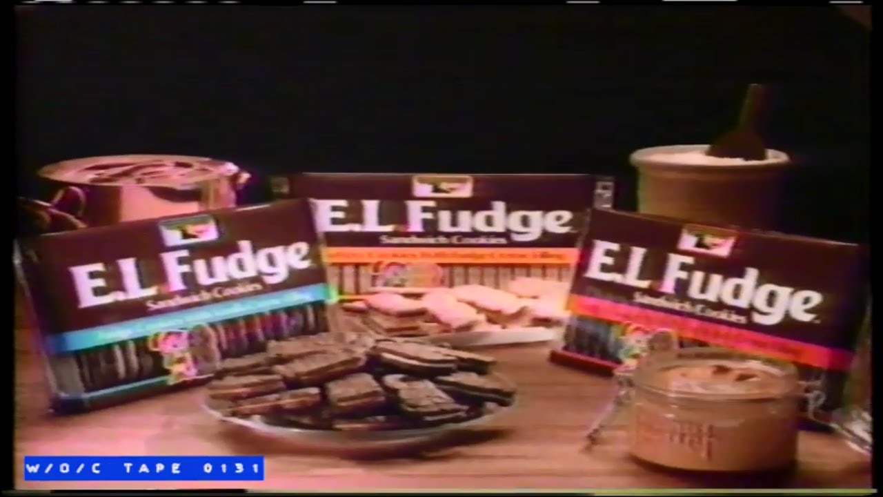 Kiebler E.L. Fudge Commercial 1989 YouTube