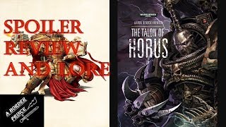 Warhammer Review and Lore: The Talon of Horus by Aaron Dembski-Bowden