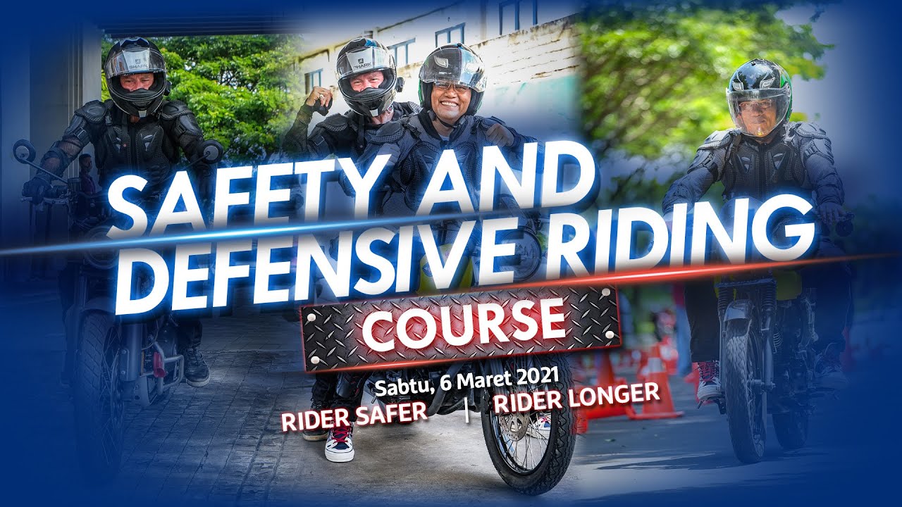 SAFETY AND DEFENSIVE RIDING COURSE IN BALI - YouTube