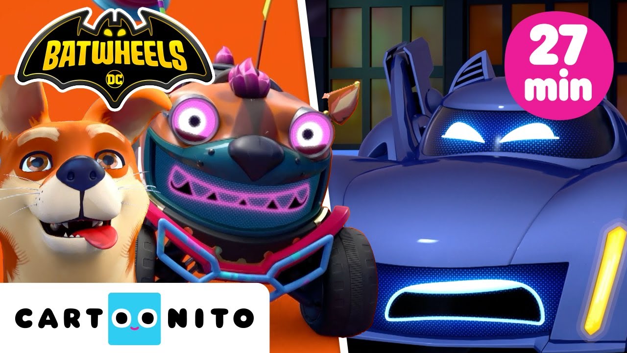 Epic Showdown with Legion of Zoom and Batwheels' Puppy Rescue! | Batwheels | Cartoonito