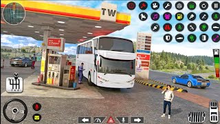 Mountain Road Bus Driving Game - Android gameplay | Lim gaming screenshot 2