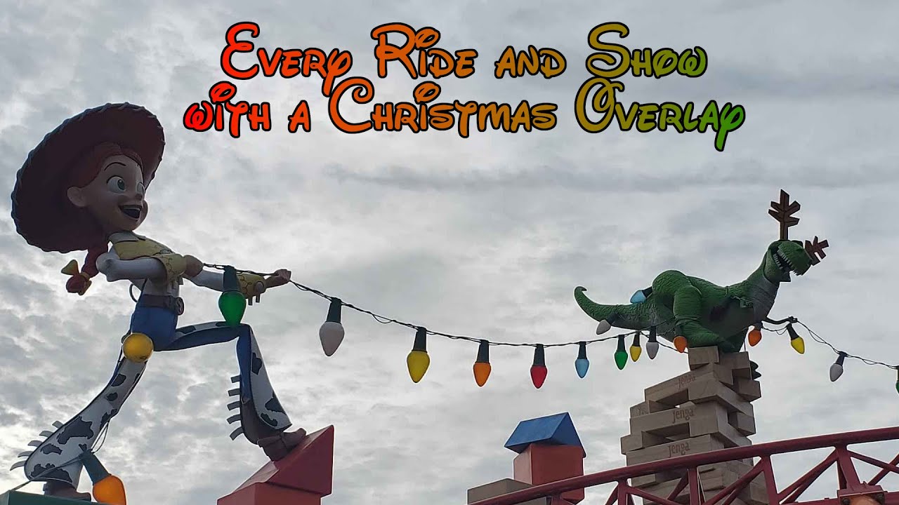 Every Ride and Show With A Christmas Themed Overlay at Walt Disney World | Holiday Decor at Disney