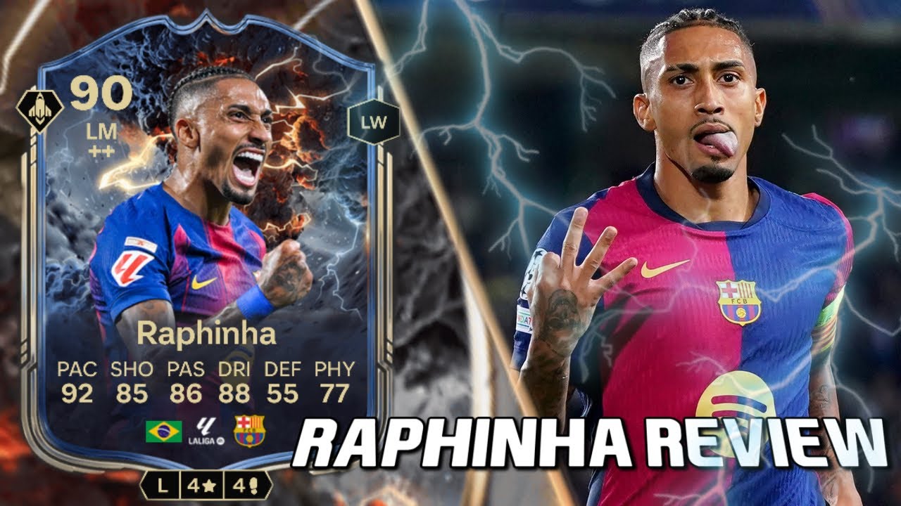 FC 26 | 90 RAPHINHA THUNDERSTRUCK PLAYER REVIEW | RAPID RAPID RAPID ⚡️