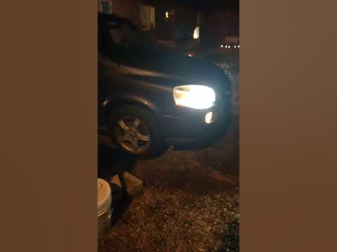 2006 Chevy Uplander starting first time - YouTube