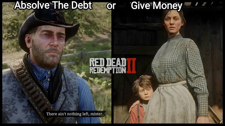 Dialogue Changes If Arthur Absolve The Debt or Gives Money to Mrs Londonderry - RDR2