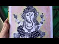 Drawing Lord Ganesha| Happy Ganesh Chaturthi|Ganesh ji Mandala Art| Sketch with Sneha