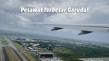 Boeing 777 Garuda Indonesia TAKE OFF dari Bandara Soekarno-Hatta